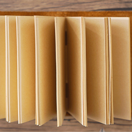 Mini Premium Handmade Cowhide Leather Notebook NO012