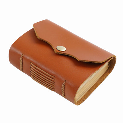 Mini Premium Handmade Cowhide Leather Notebook NO012