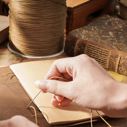 Minimalist Handmade Leather Notebook - NO004