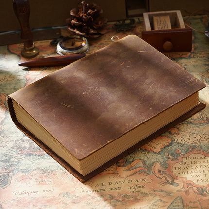 Minimalist Handmade Leather Notebook - NO004
