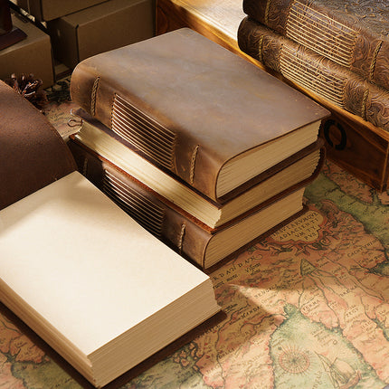 Minimalist Handmade Leather Notebook - NO004