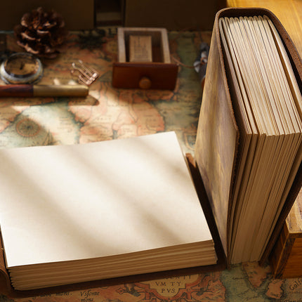 Minimalist Handmade Leather Notebook - NO004