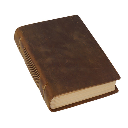 Minimalist Handmade Leather Notebook - NO004