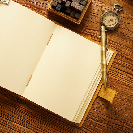 Buckle Closure – Handmade Genuine Leather Journal - NO003