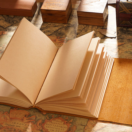 Butterfly Lock Handmade Leather Diary – NO001