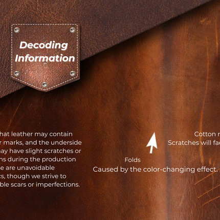 Handmade Leather Notebook With Strap Closure - NO002