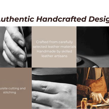 Handmade Leather Notebook With Strap Closure - NO002